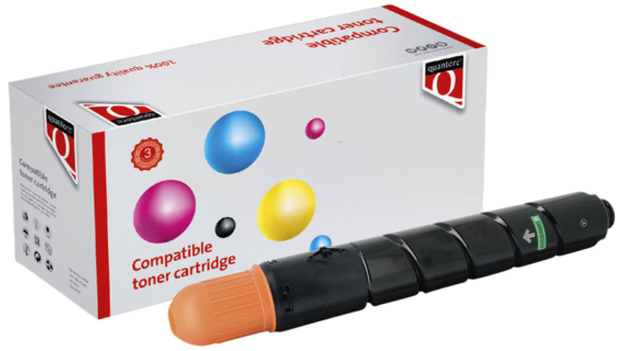 Tonercartridge Quantore alternatief tbv Canon C-EXV 28 geel