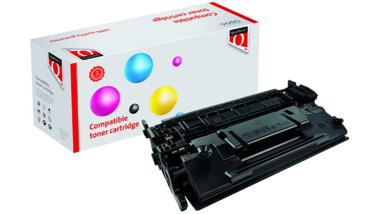 Tonercartridge Quantore alternatief tbv Canon 052H zwart