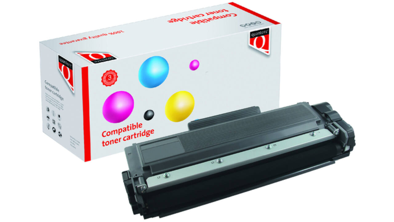 Toner Quantore alternatief tbv Brother TN-2420BK zwart
