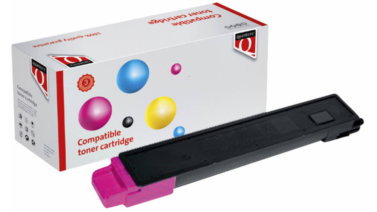 Toner Quantore alternatief tbv Kyocera TK-8325M rood