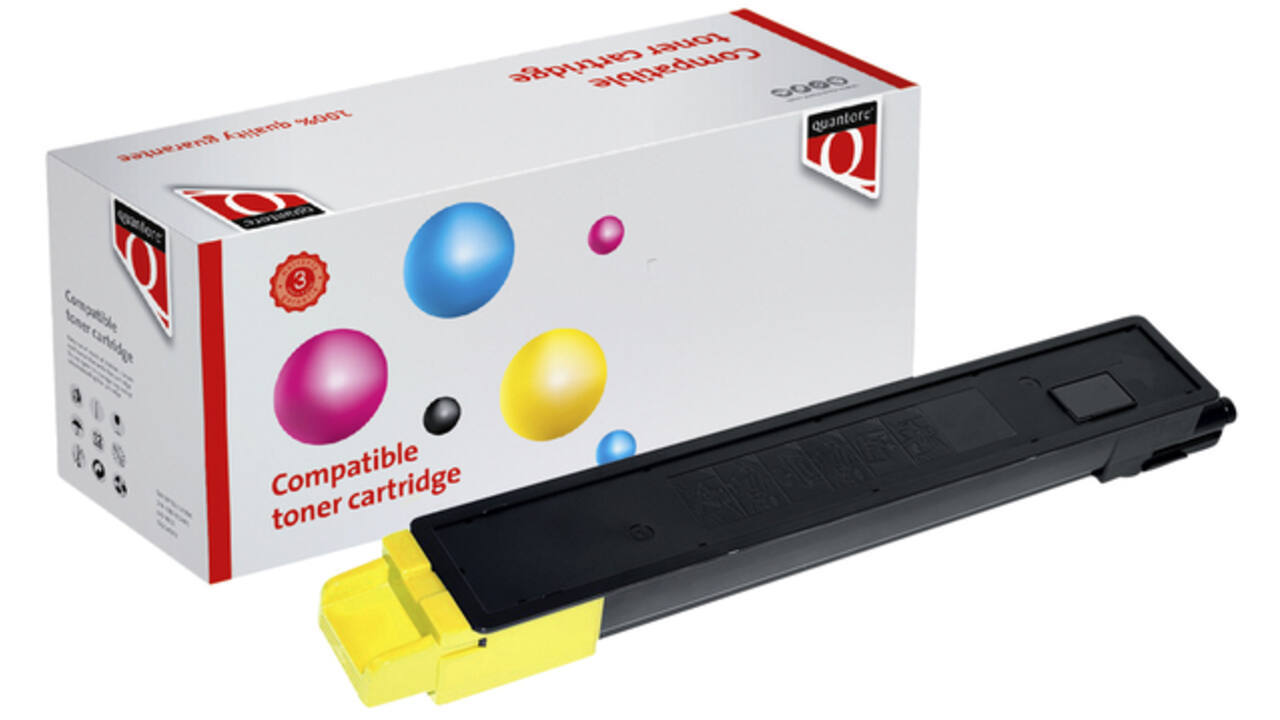 Toner Quantore alternatief tbv Kyocera TK-8325Y geel