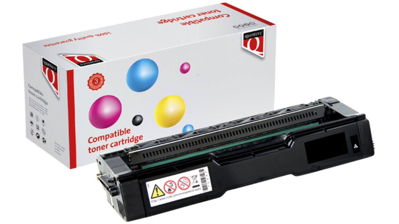 Toner Quantore alternatief tbv Ricoh 407716 zwart