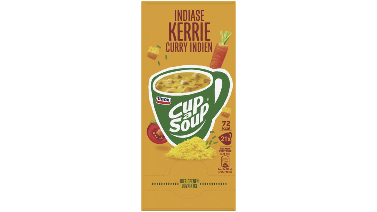 Cup-a-Soup Unox Indiase kerrie 175ml