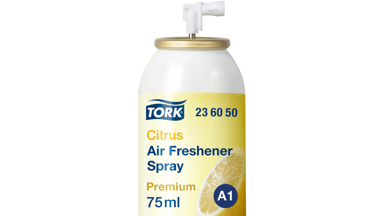Luchtverfrisser Tork A1 spray met citrusgeur 75ml 236050