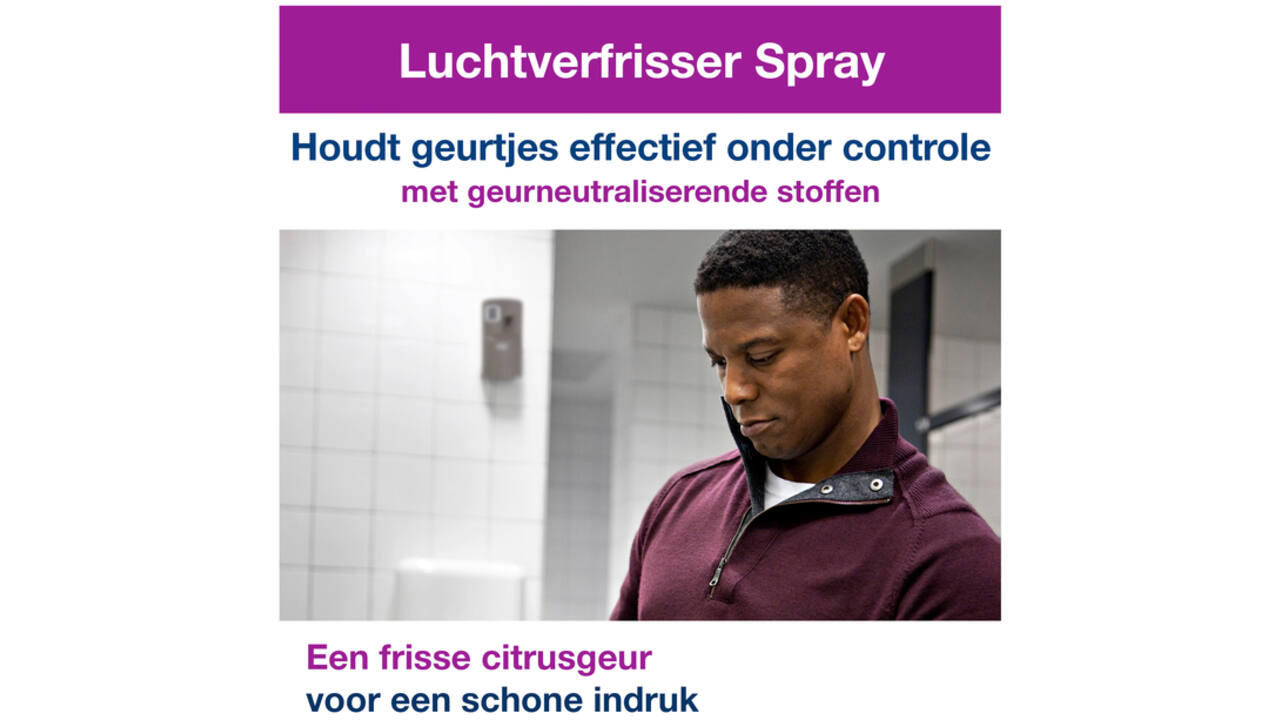 Luchtverfrisser Tork A1 spray met citrusgeur 75ml 236050
