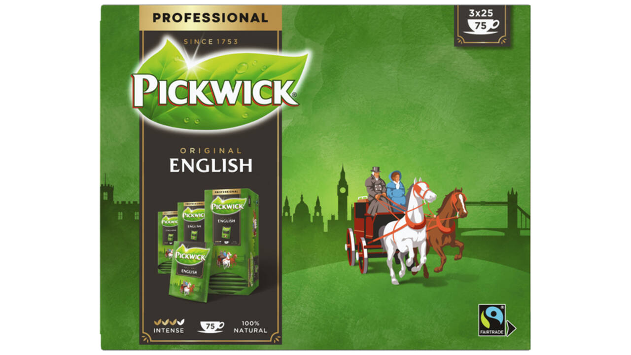 Thee Pickwick Fair Trade English 25x2.5gr