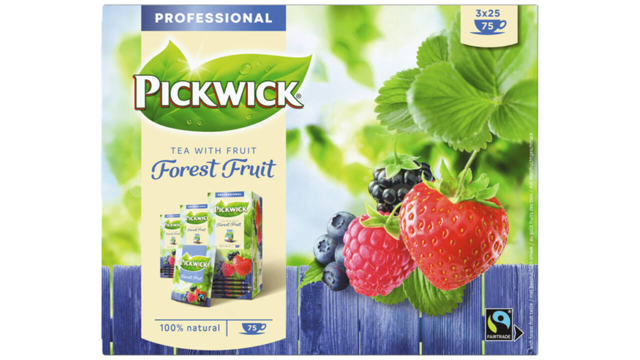 Thee Pickwick Fair Trade forest fruit 25x1.5gr
