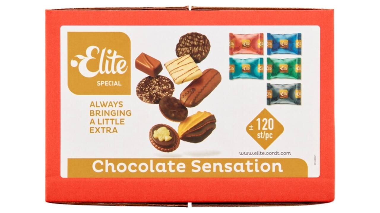 Koekjes Elite Special Chocolate Sensation mix 120 stuks
