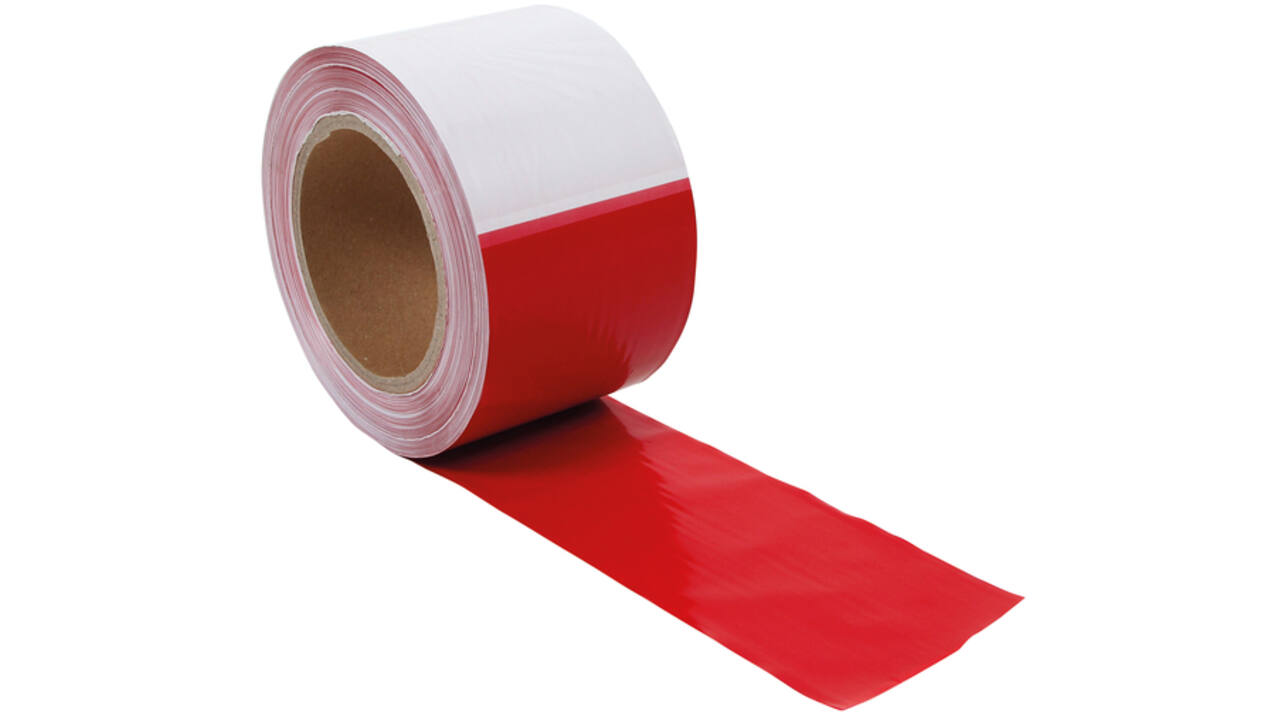 Signaliseringslint IEZZY 250m rood/wit