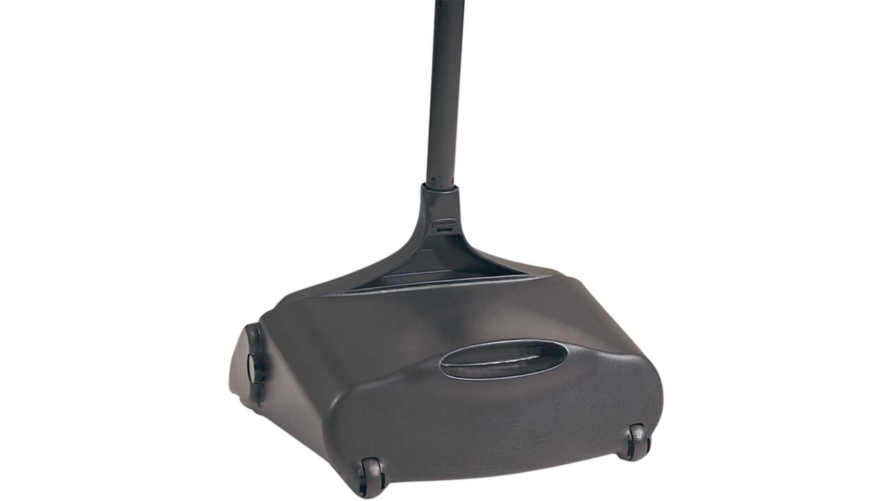 Stofblik Rubbermaid Executive Lobby Pro met lange steel zwart
