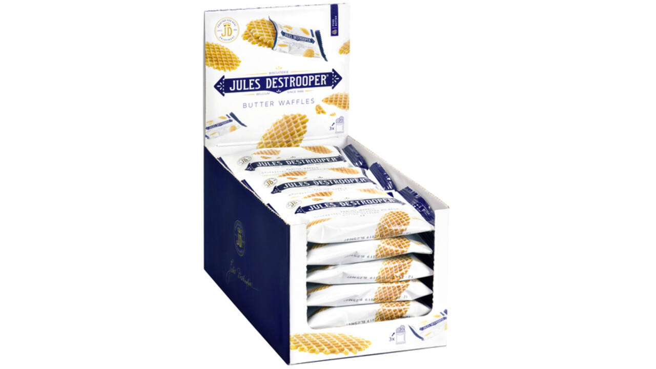 Parijse wafel Jules Destrooper on the go