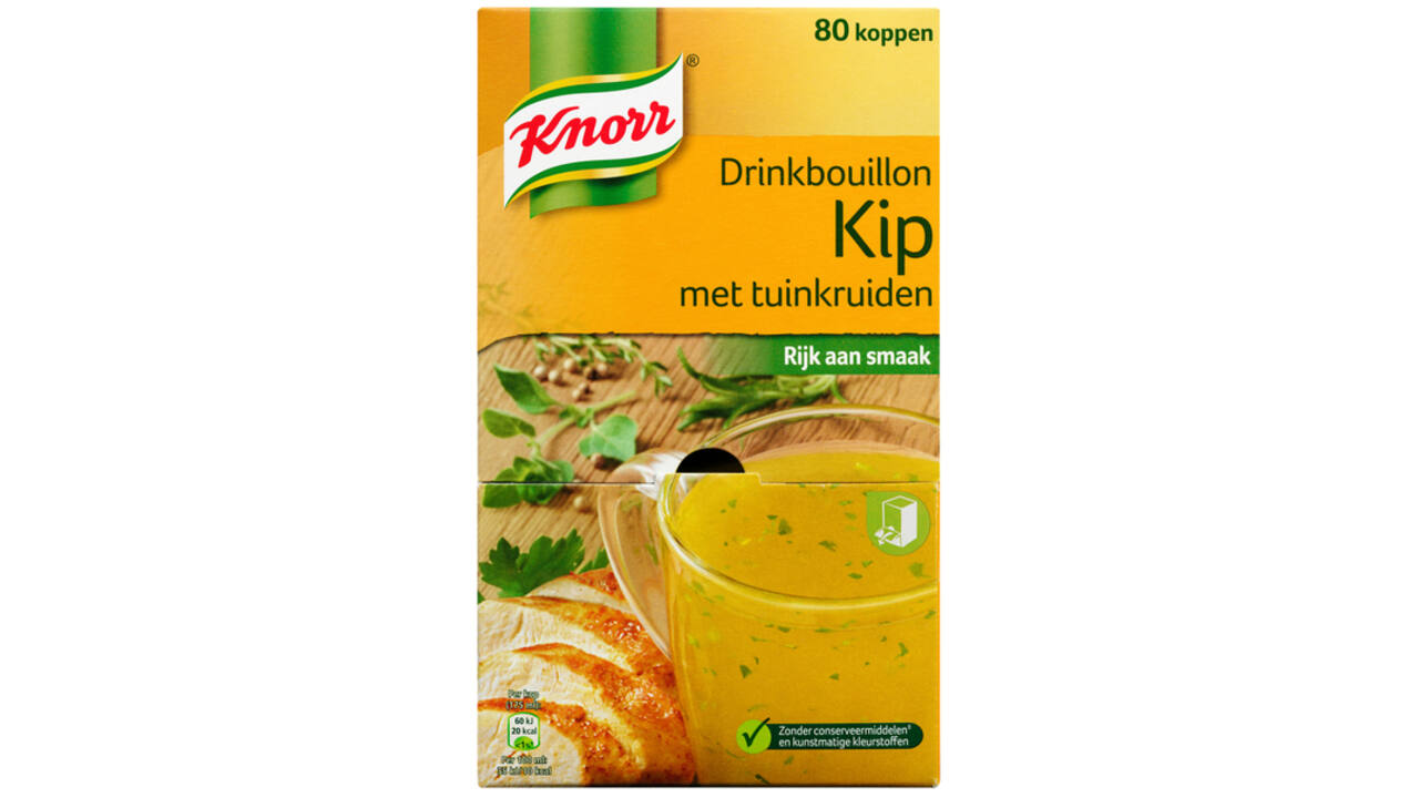 Drinkbouillon Knorr kip tuinkruiden