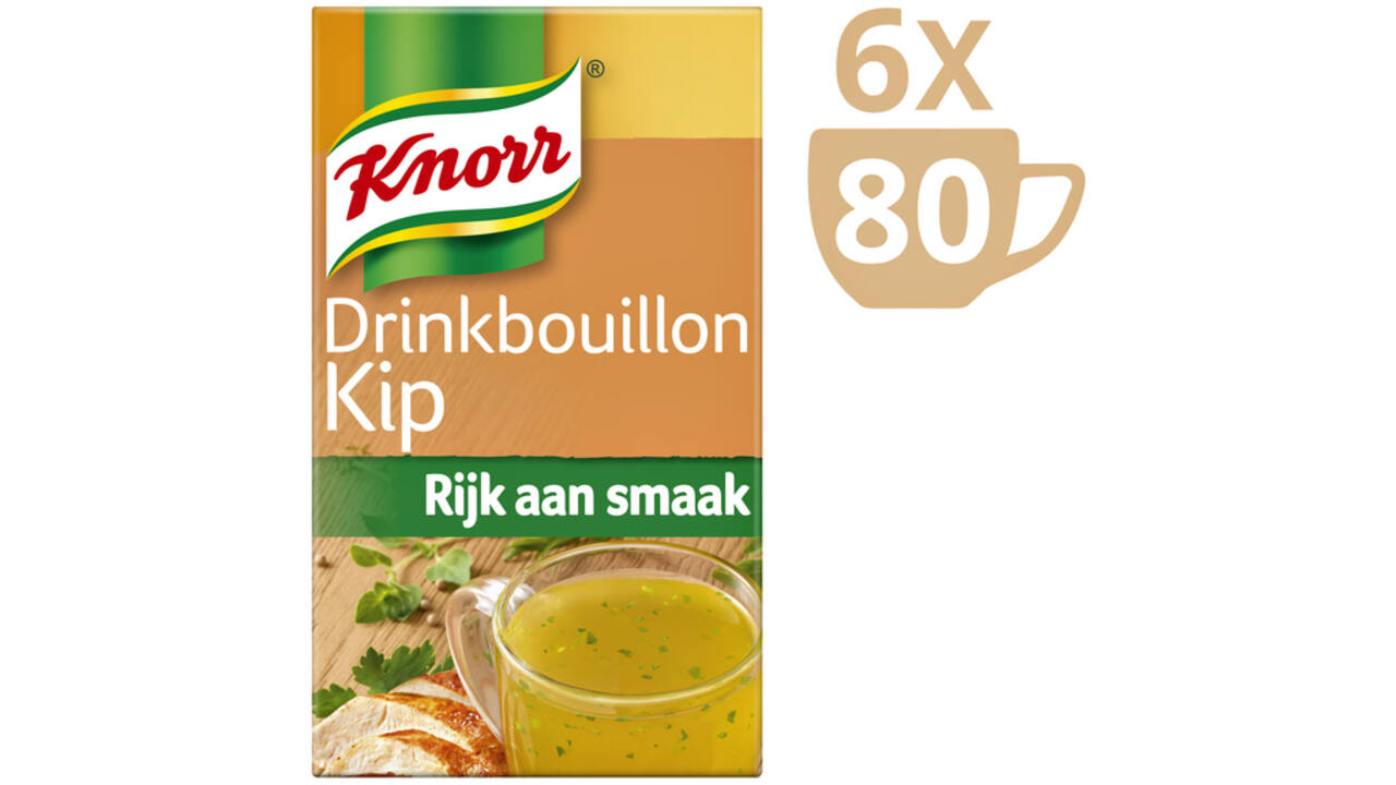 Drinkbouillon Knorr kip tuinkruiden