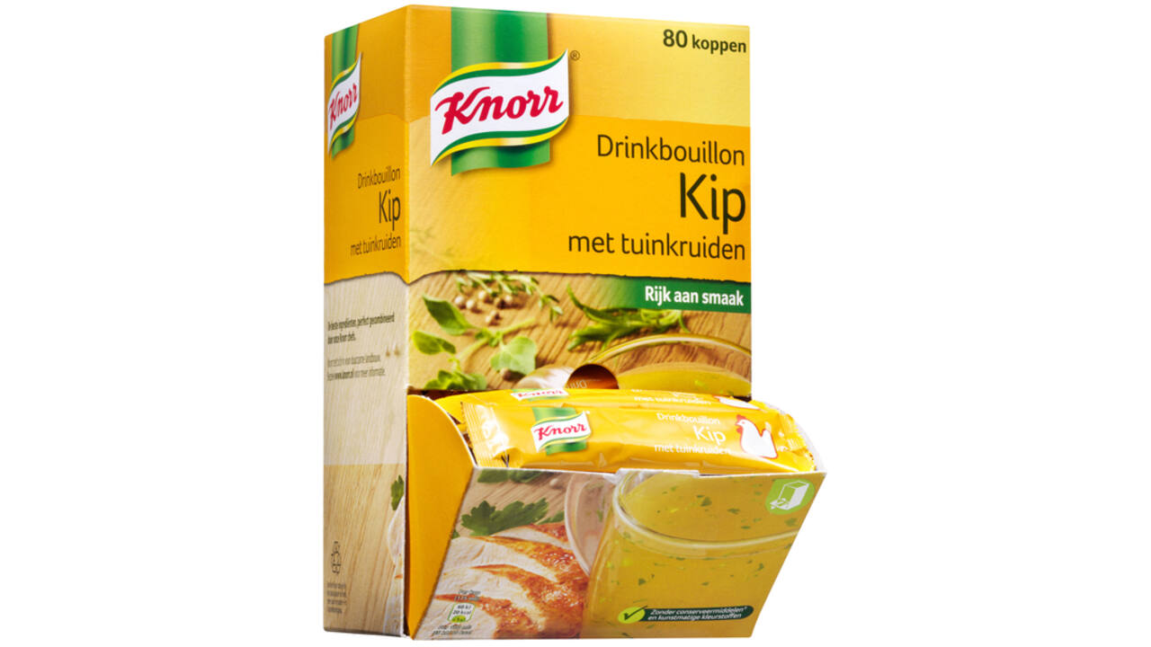 Drinkbouillon Knorr kip tuinkruiden