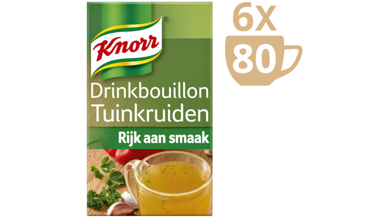 Drinkbouillon Knorr tuinkruiden