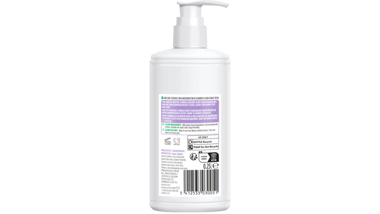 Handzeep Ecover zonder pomp 250ml