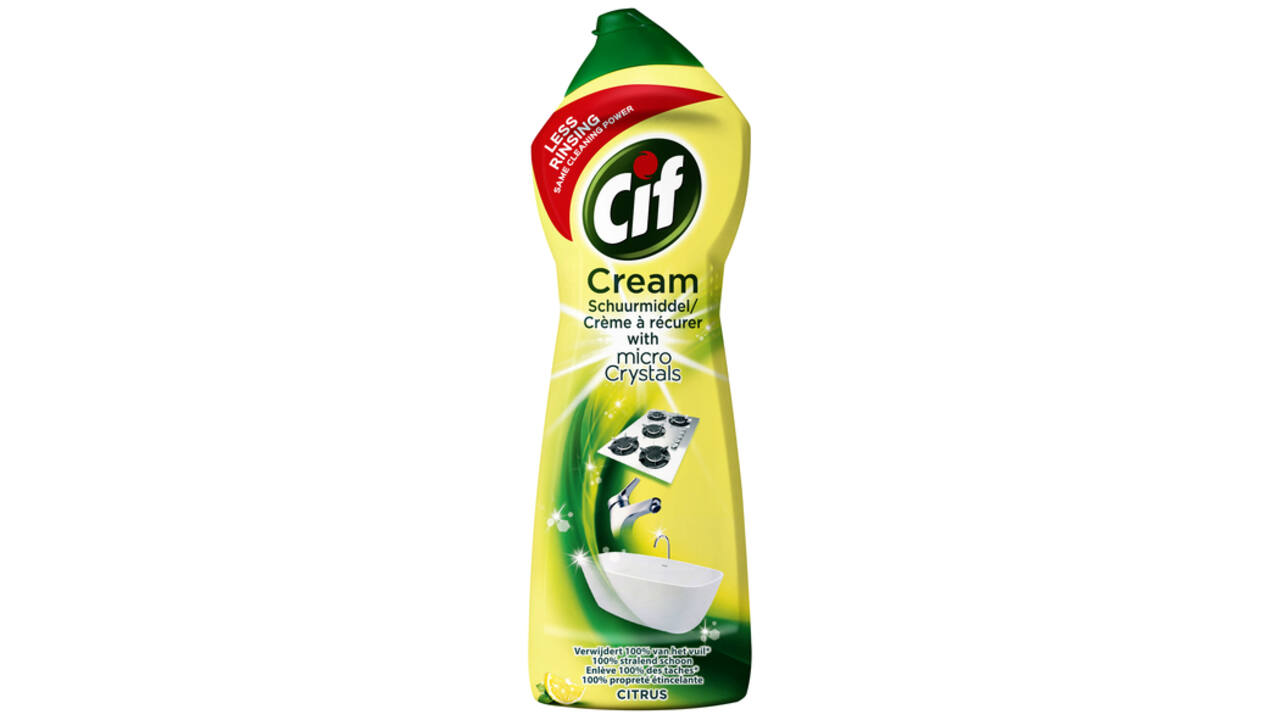 Schuurmiddel Cif citroen 750ml
