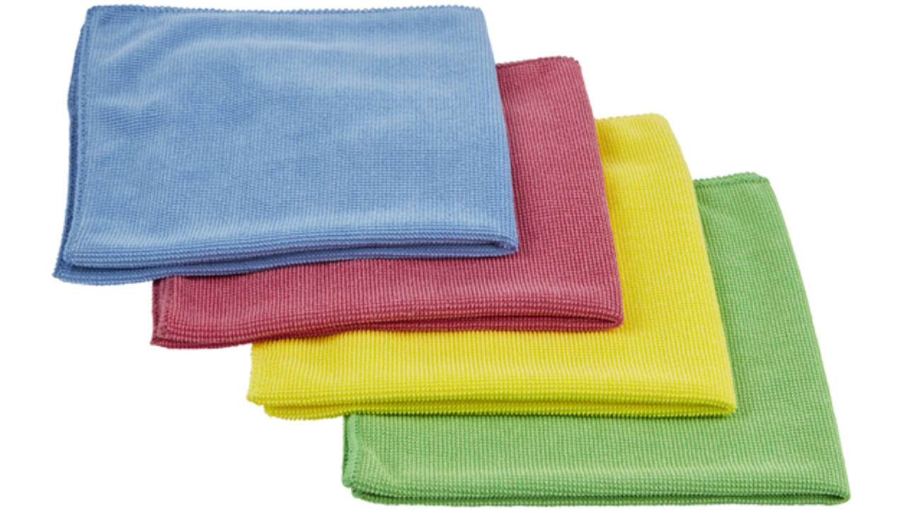 Microvezeldoek Scotch-Brite Essential 360x360mm rood