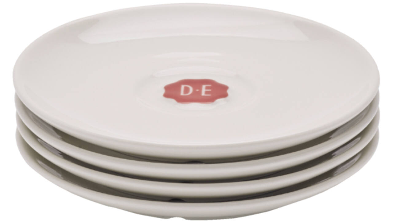 Schotel Douwe Egberts espresso wit