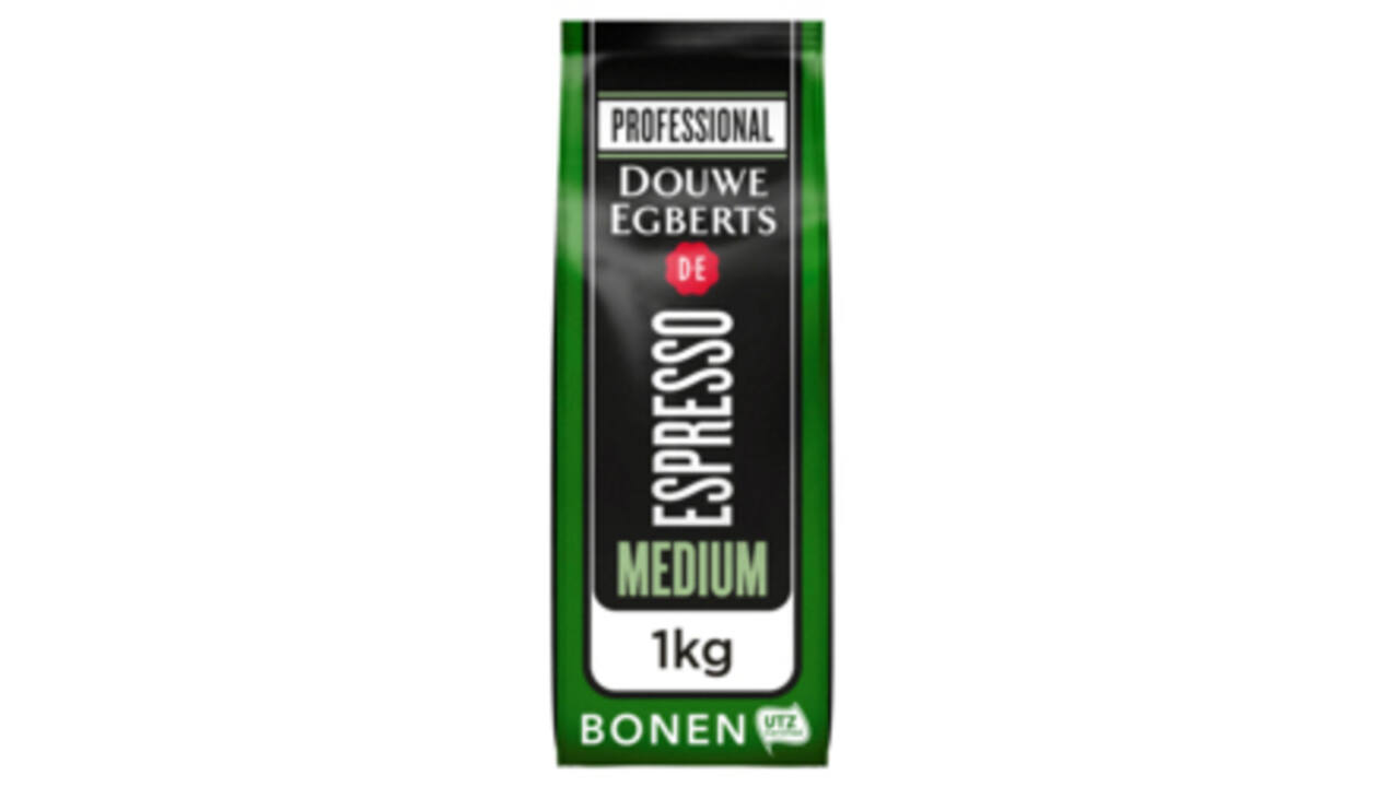 Koffie Douwe Egberts espresso bonen medium roast 1kg