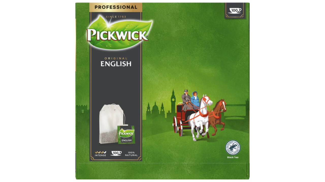 Thee Pickwick engelse melange 100x2gr zonder envelop