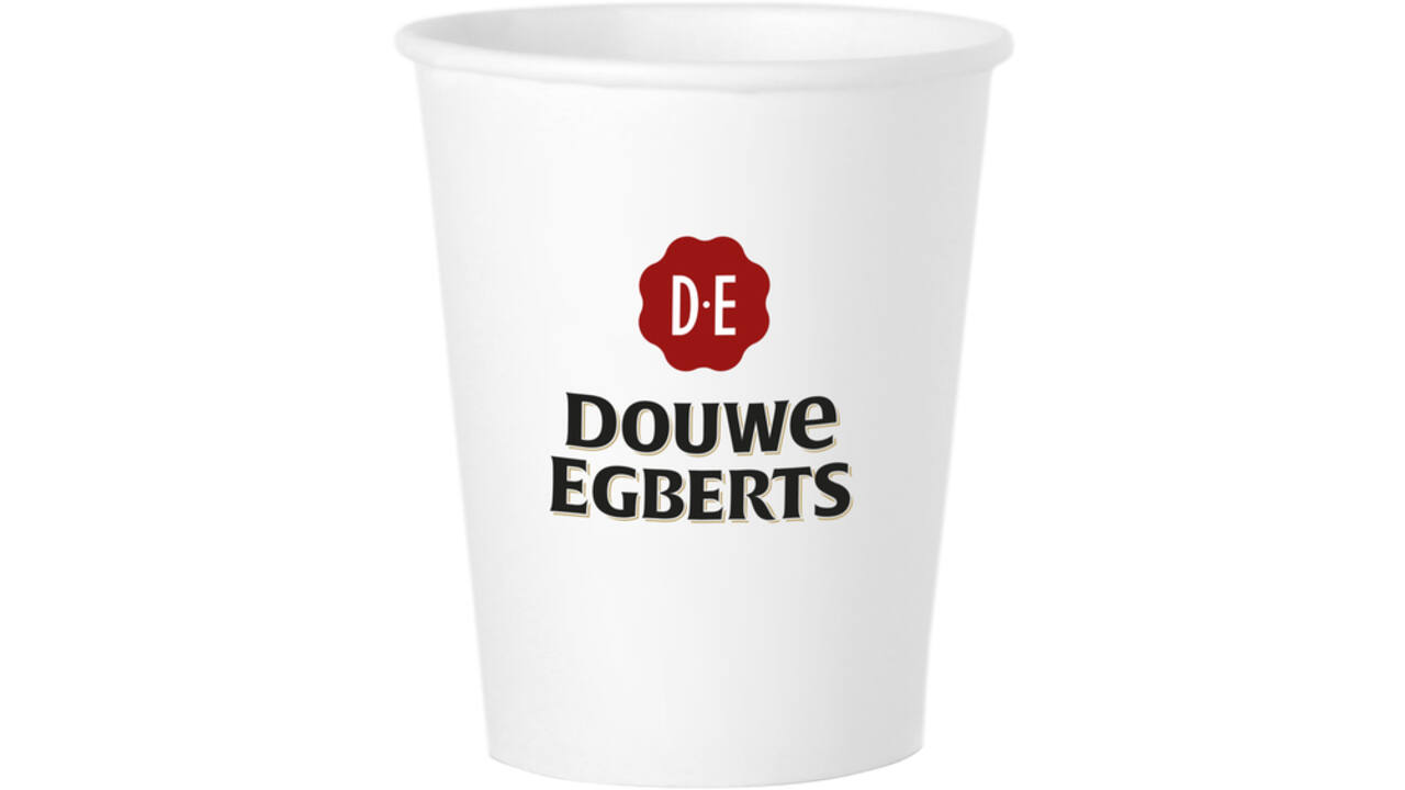 Beker Douwe Egberts 180ml karton 100 stuks