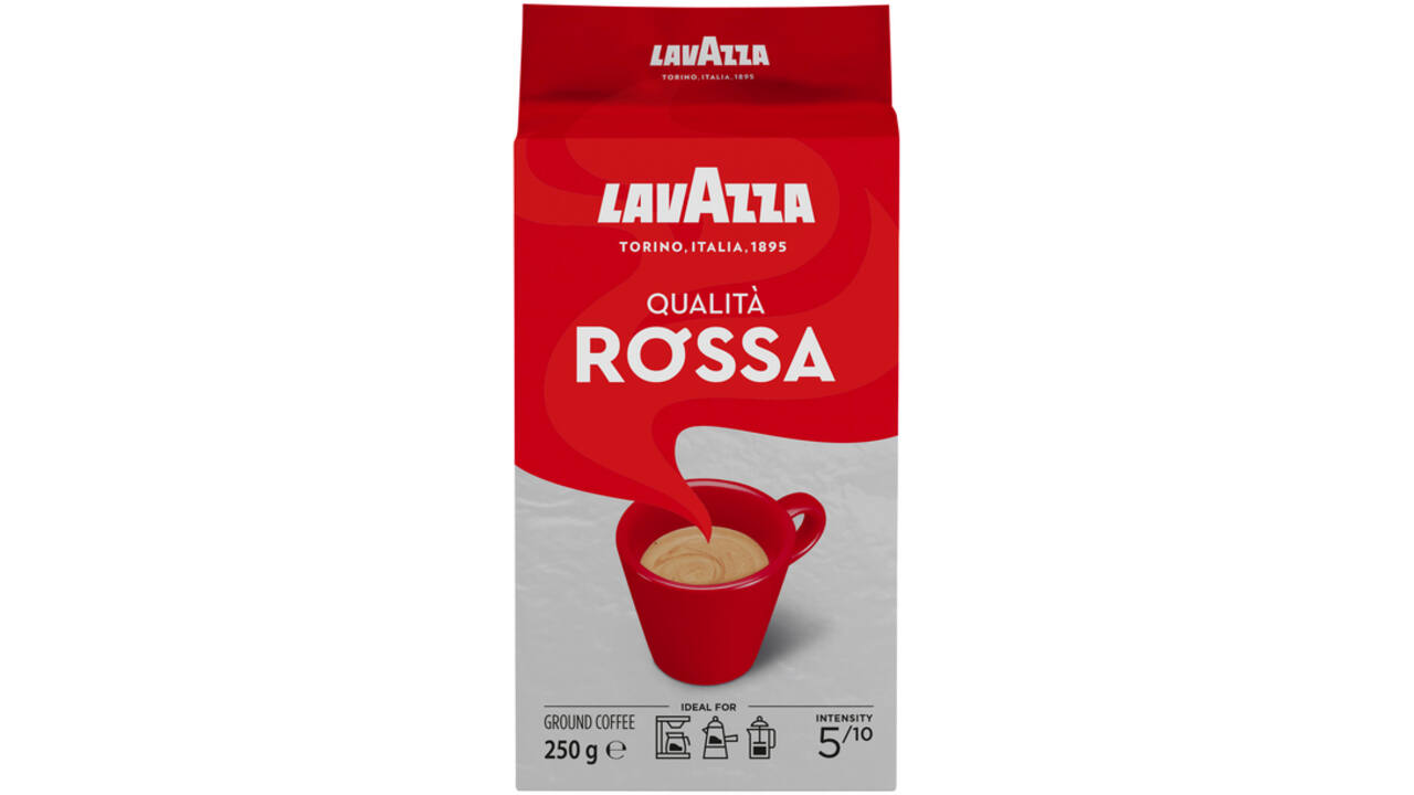 Koffie Lavazza gemalen Qualita Rossa 250gr