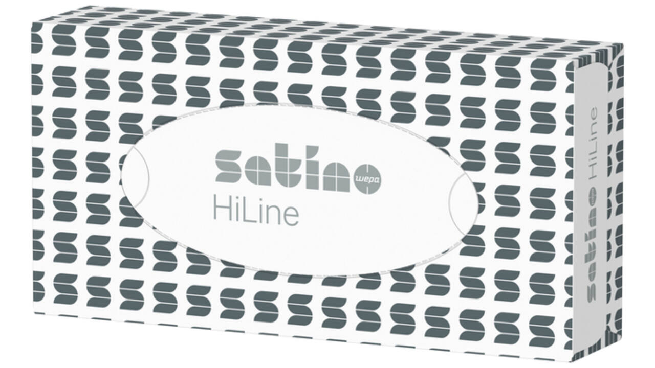 Facial tissues Satino Prestige 2-laags 100vel wit 206450