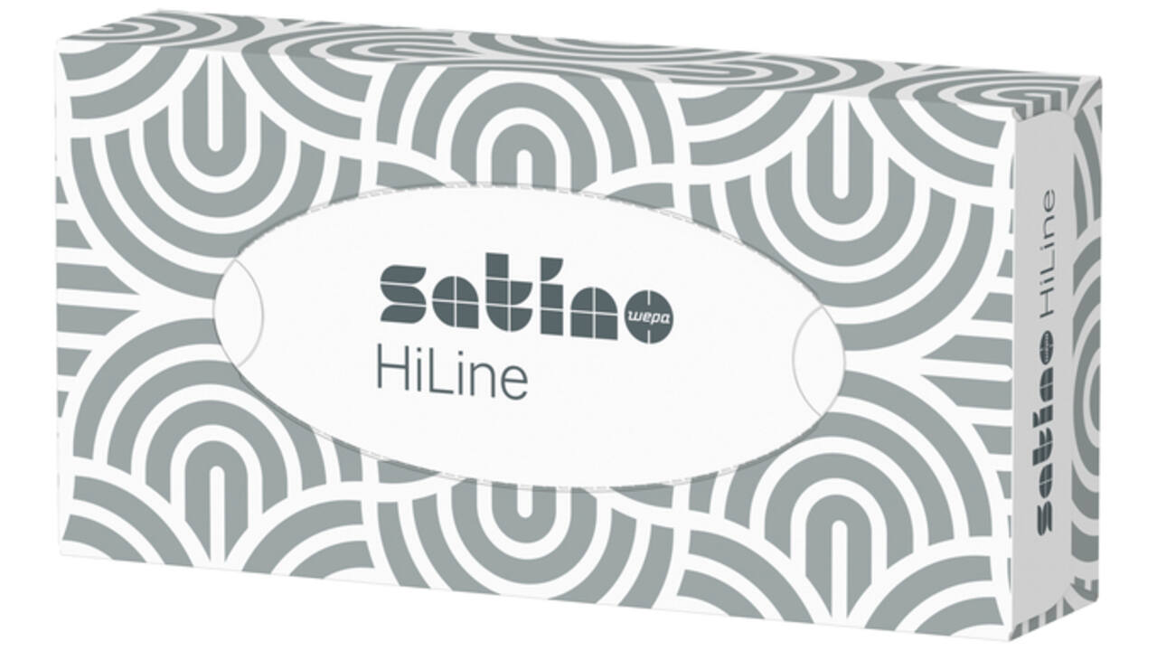 Facial tissues Satino Prestige 2-laags 100vel wit 206450