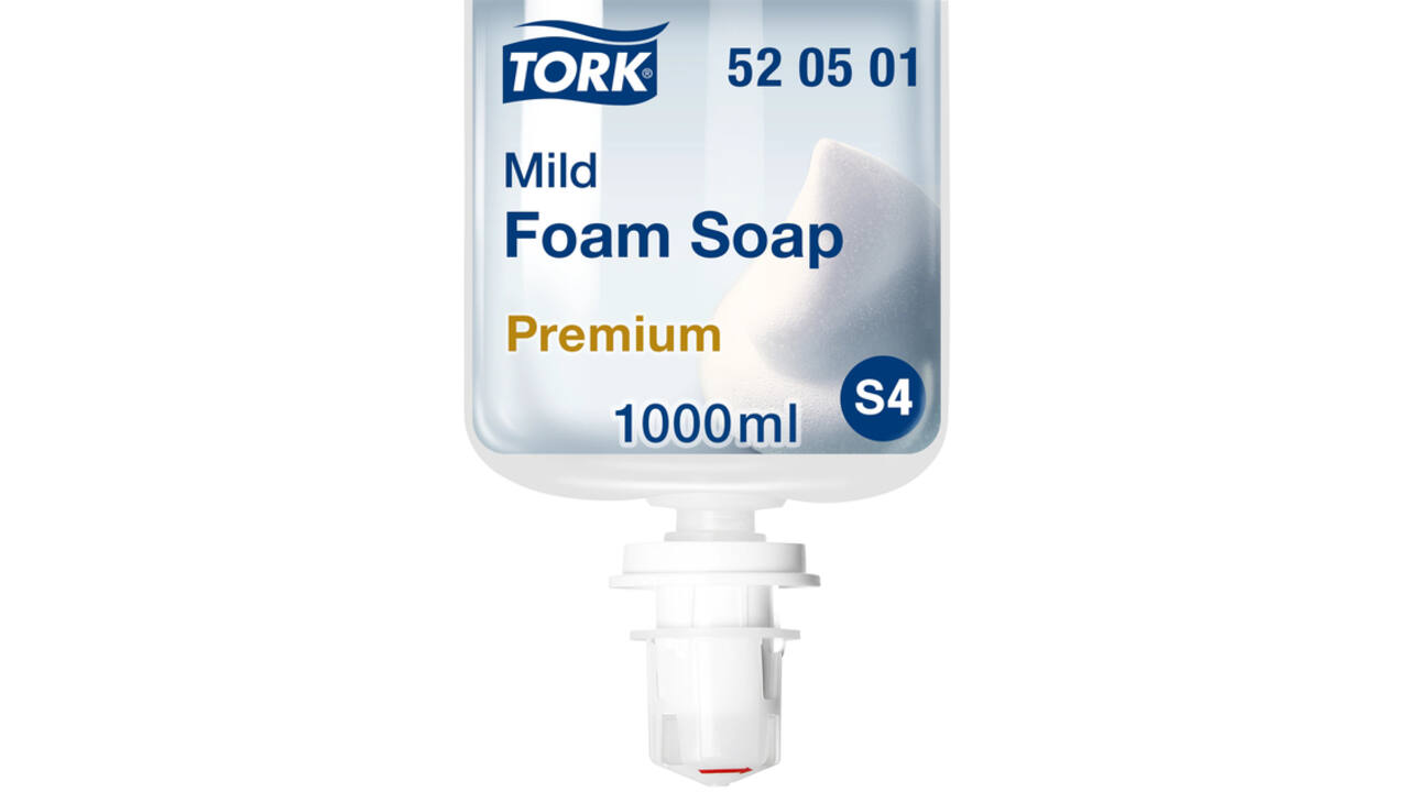 Handzeep Tork S4 foam mild geparfumeerd 1000ml 520501