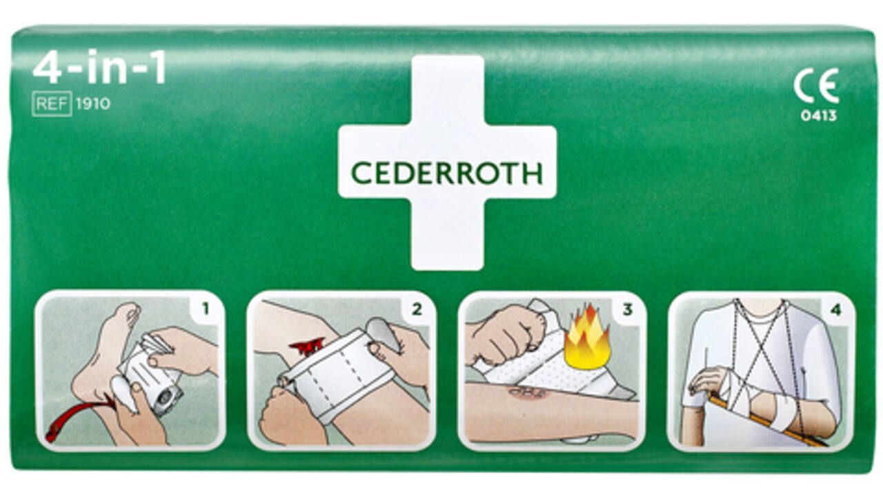 Bloedstopper Cederroth verband groot
