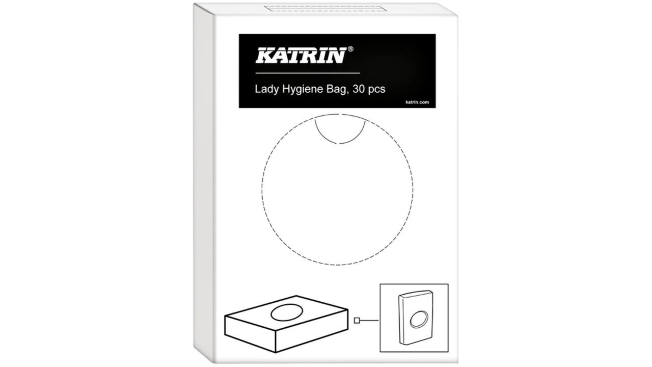 Dames hygiënezakjes Katrin 961628 25x30 stuks.