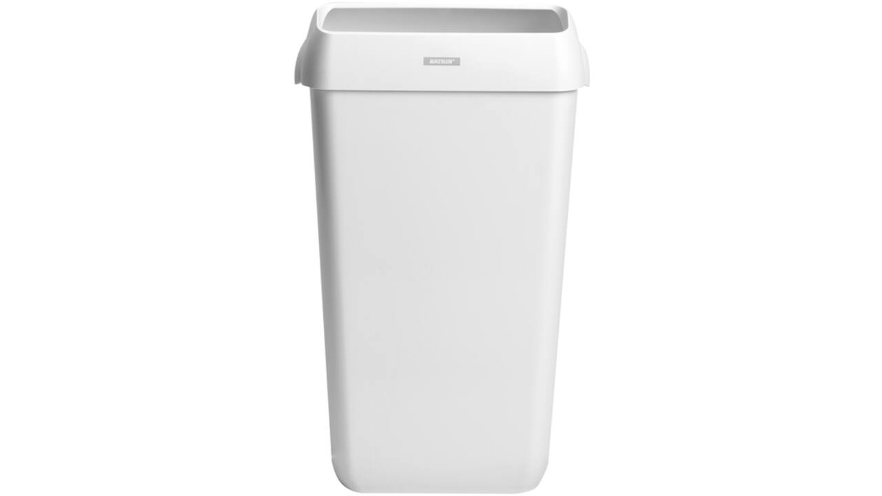 Afvalbak Katrin 91899 25liter wit