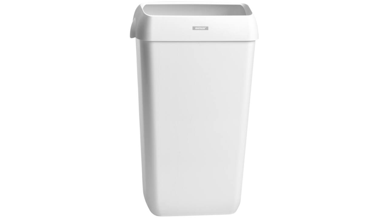 Afvalbak Katrin 91899 25liter wit