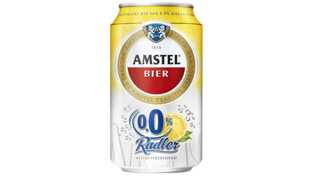 Bier Amstel Radler 0.0% blik 330ml