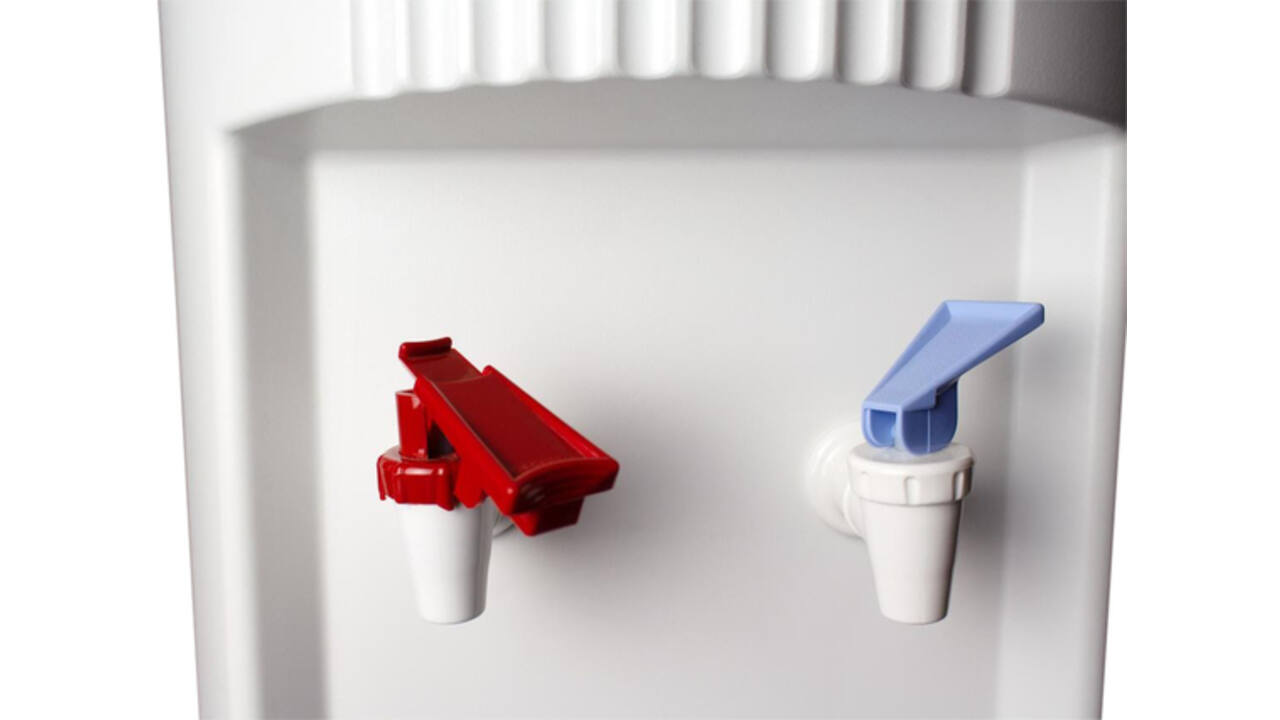 Waterdispenser O-water warm en koud wit