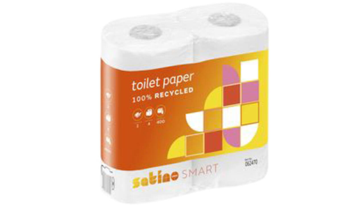 Toiletpapier Satino Smart MT1 2-laags 400vel wit 062470