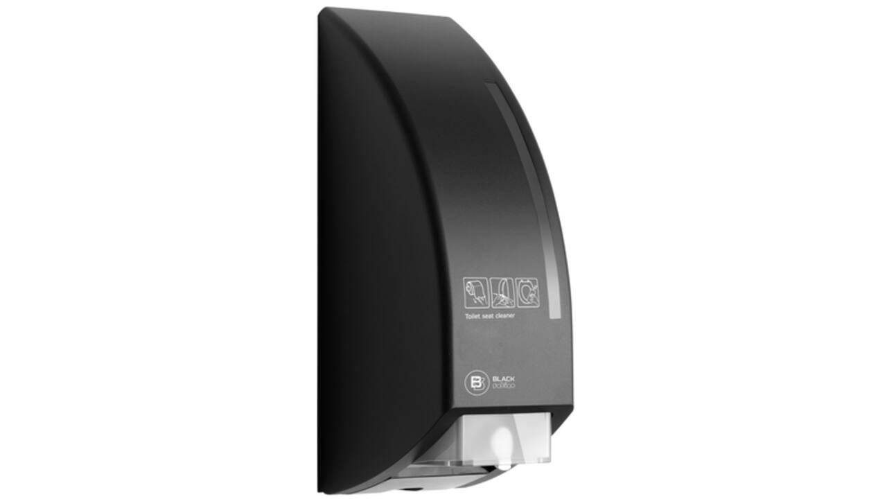 Toiletbrilreinigerdispenser BlackSatino SC10 zwart 331980