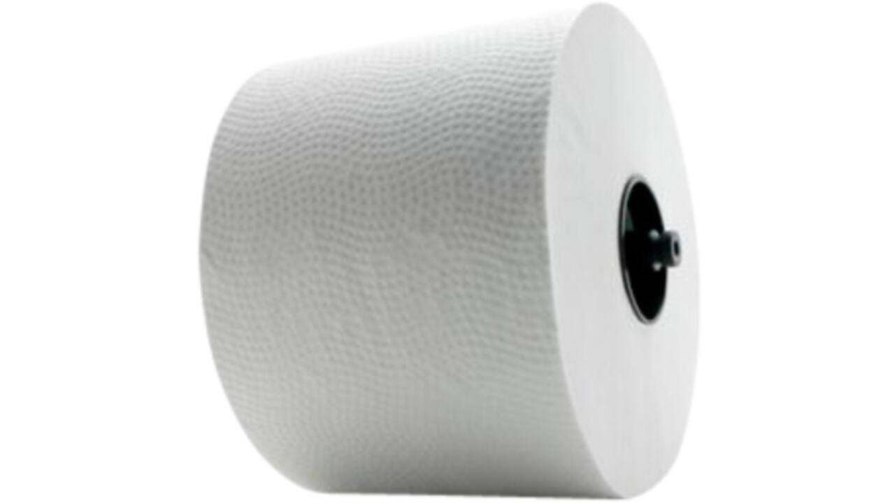 Toiletpapier BlackSatino Original ST10 systeemrol 2-laags 712vel wit 313830
