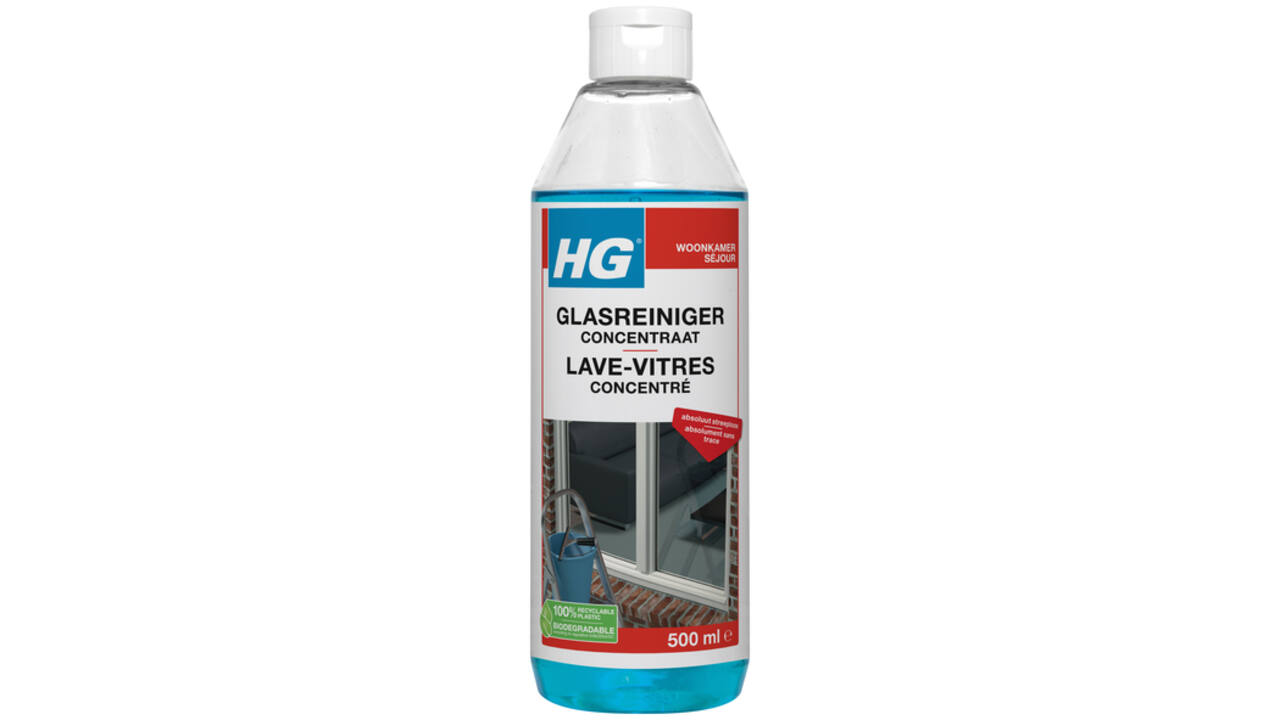 Glasreiniger HG glazenwasser flacon 500ml