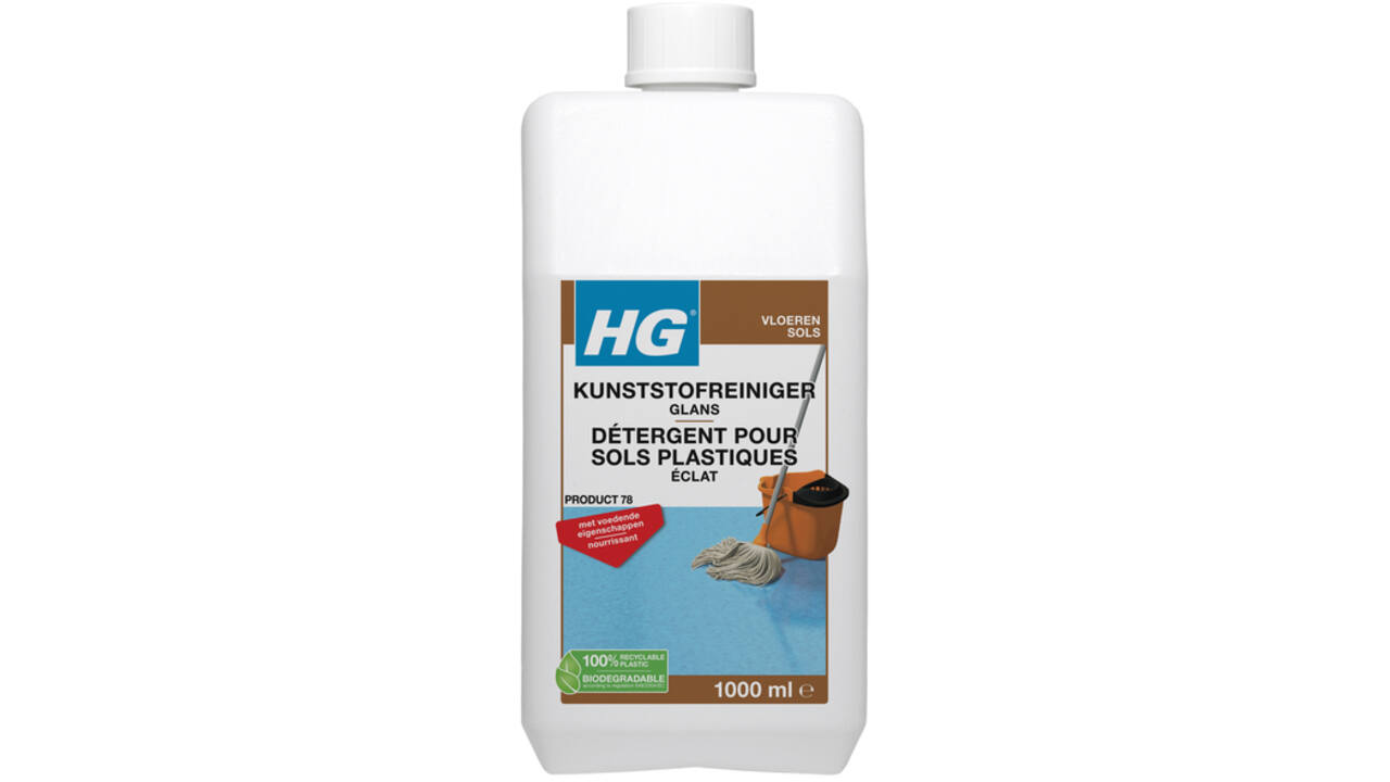 Vloerreiniger HG voor kunststof vloeren 1l