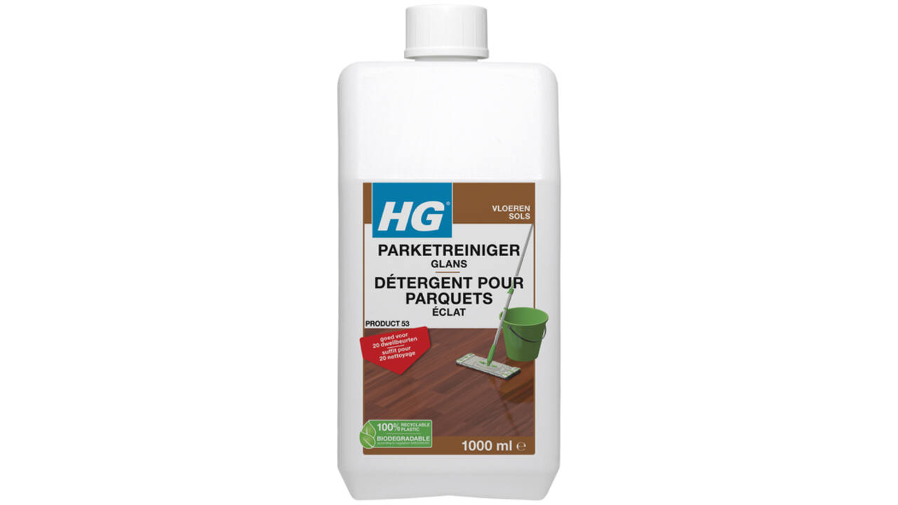 Vloerreiniger HG voor parketvloeren 1 liter