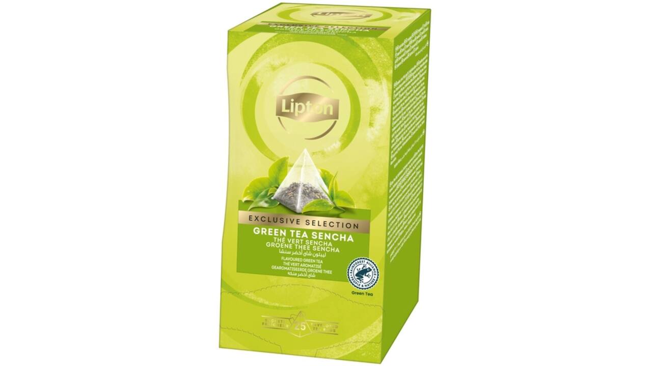 Thee Lipton Exclusive groene thee sencha 25x2gr
