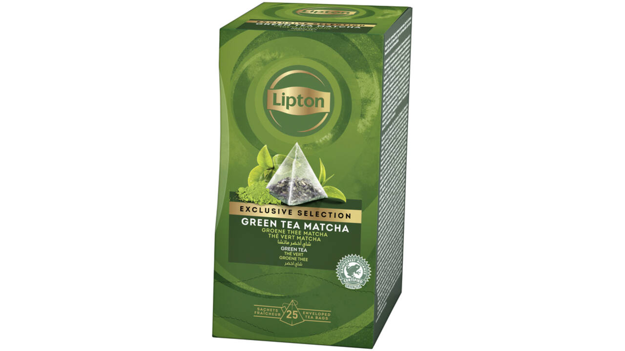 Thee Lipton Exclusive groene thee matcha 25x2gr