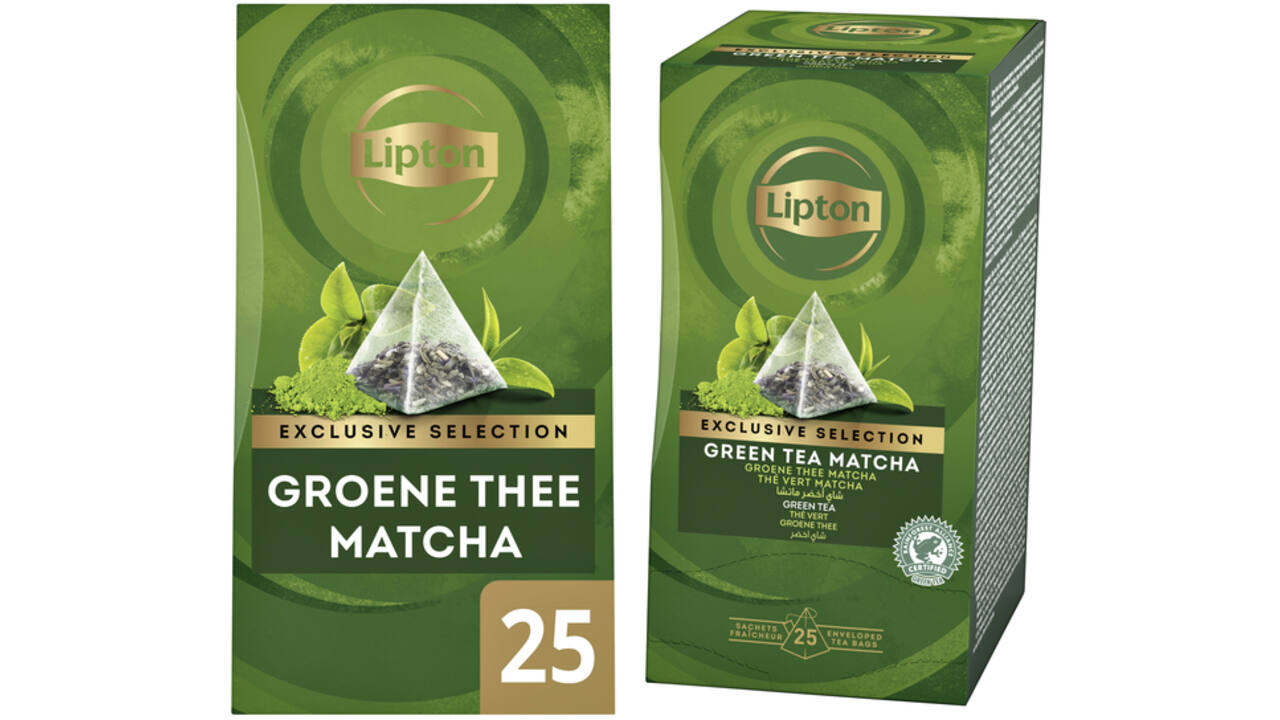 Thee Lipton Exclusive groene thee matcha 25x2gr