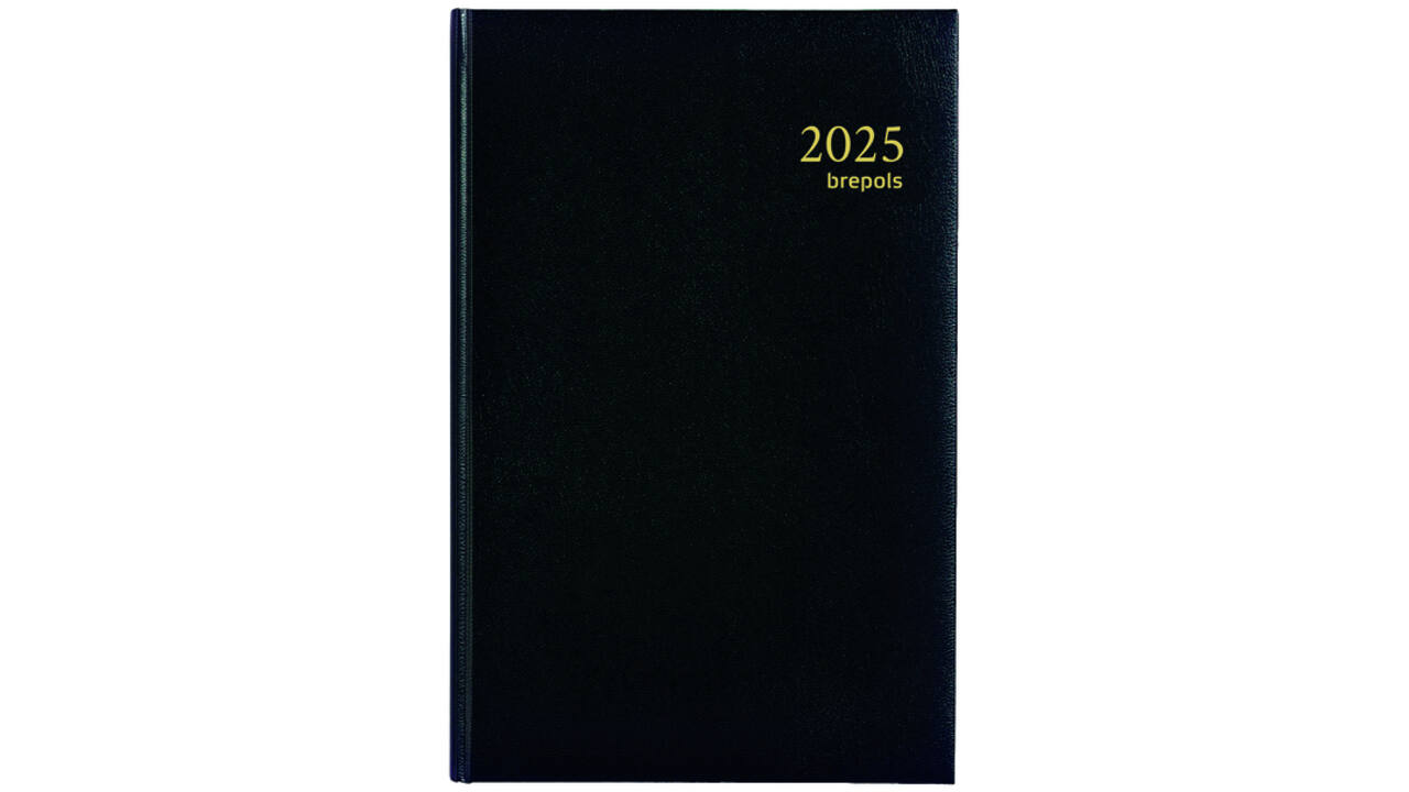 Agenda 2027 Brepols Saturnus Lima 2dagen/1pagina zwart