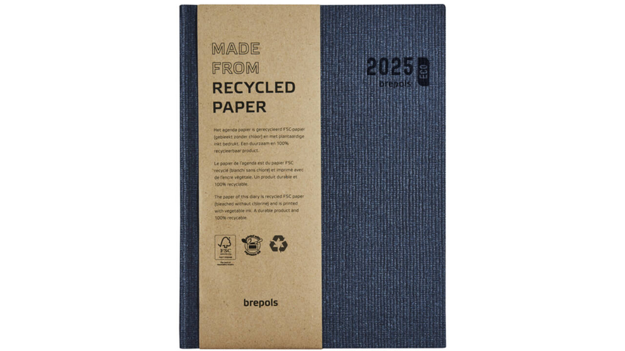 Agenda 2027 Brepols Ecotiming Kazar 7dagen/2pagina's assorti