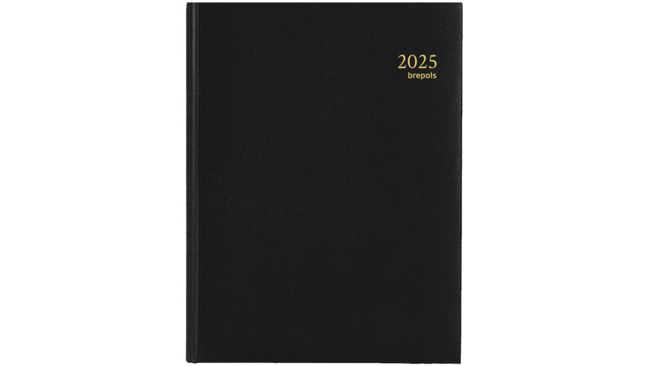 Agenda 2027 Brepols Timing Lima 7dagen/2pagina's viertalig zwart