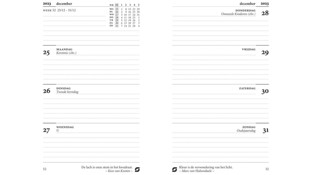 Agendavulling 2026 Succes Junior 7dagen/2pagina's