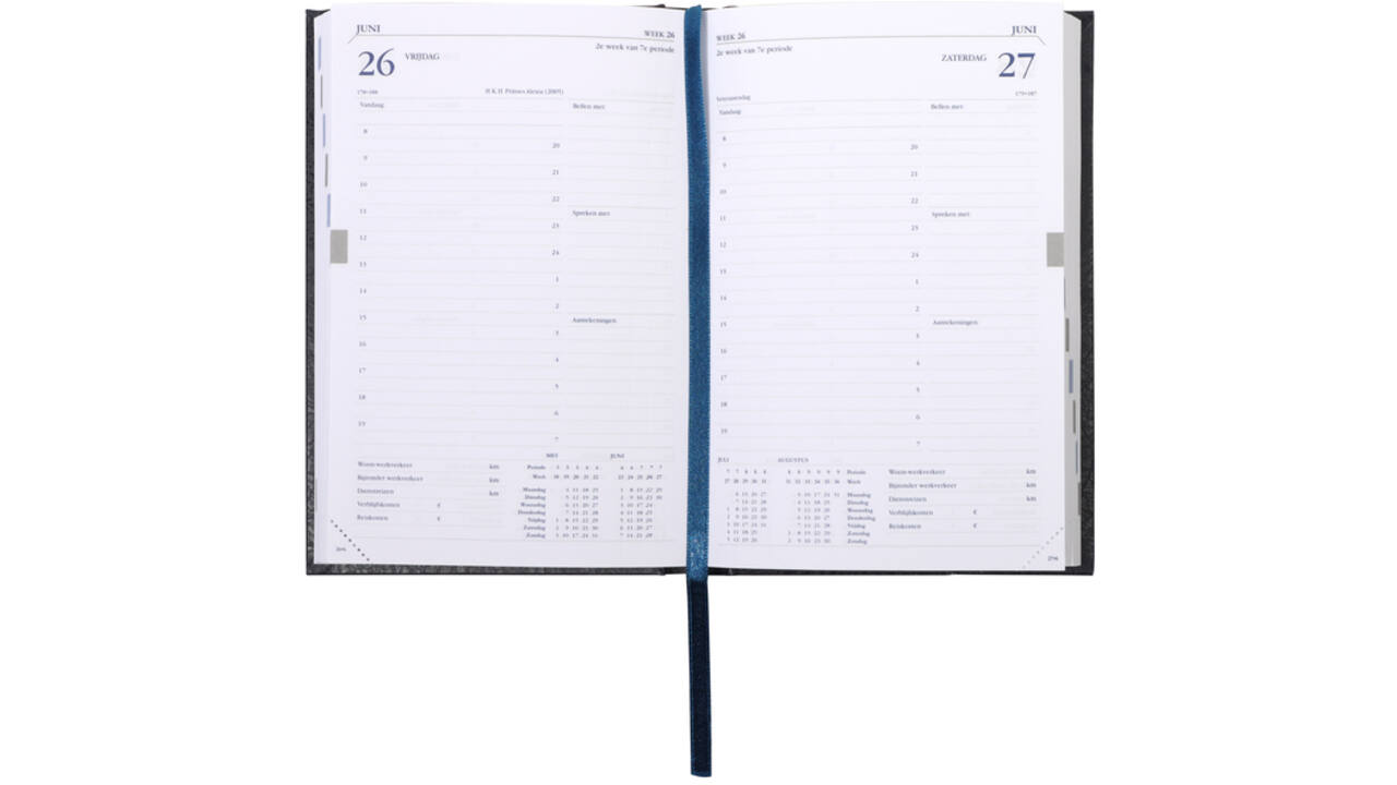 Agenda 2027 Ryam Twenty-four Mundior 1dag/1pagina blauw